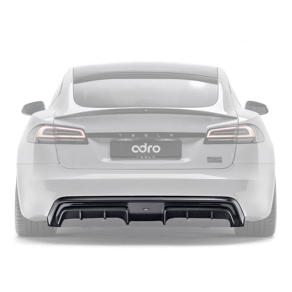 TESLA MODEL S PLAID PREPREG REAR DIFFUSER
