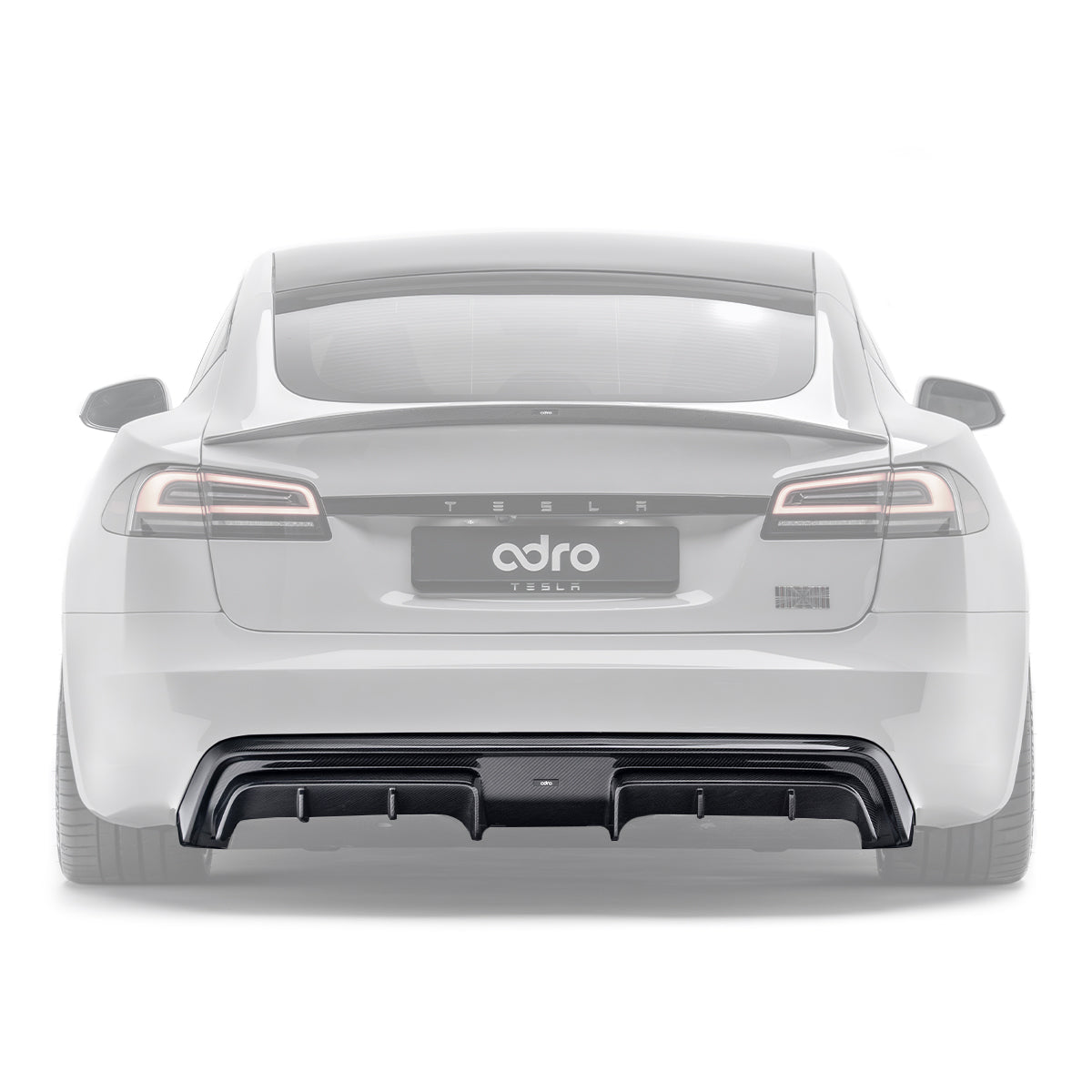 TESLA MODEL S PLAID PREPREG REAR DIFFUSER