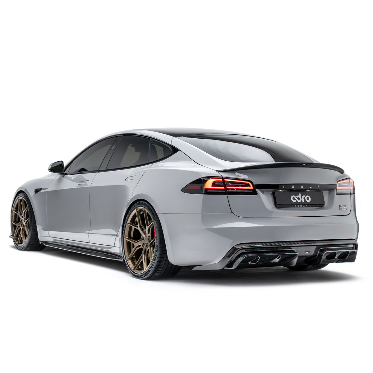 TESLA MODEL S PLAID PREPREG REAR DIFFUSER