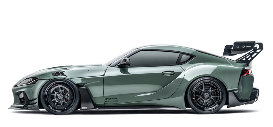 TOYOTA GR SUPRA WIDEBODY KIT W/O BUMPER & WING