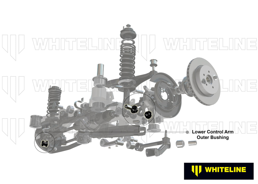 W62950 - Control Arm Lower - Outer Bushing Kit