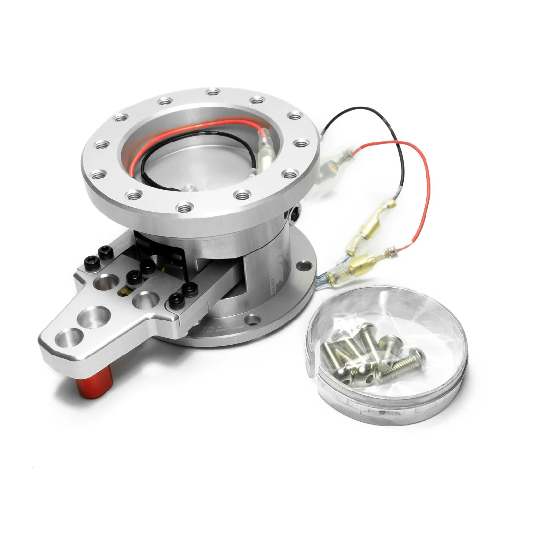 Works Bell RAPFIX GTC Steering Wheel Tilt-Up Pop-Up Flip-Up System - Silver