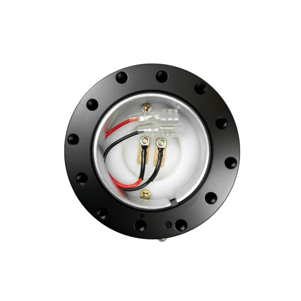 Works Bell RAPFIX 2 Steering Wheel Quick Release System Kit - Bolt-On - Black