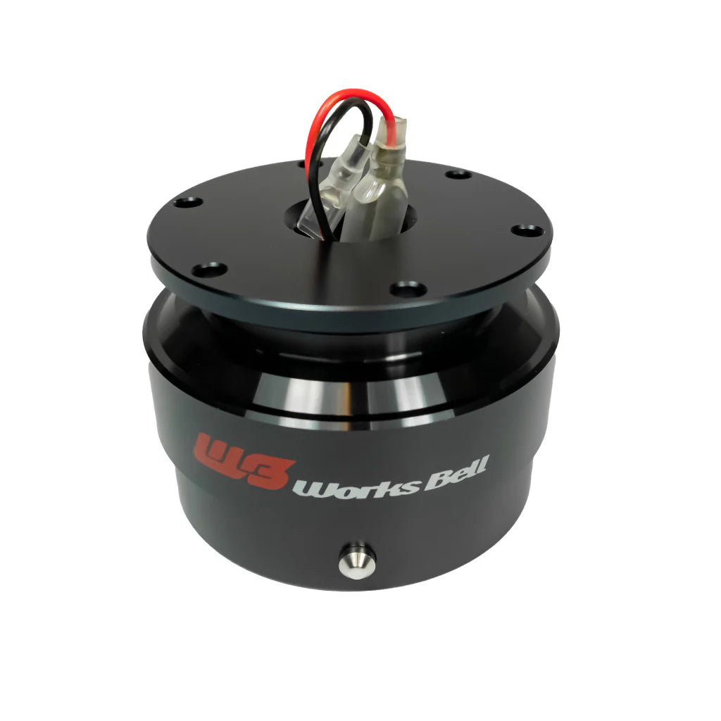 Works Bell RAPFIX 2 Steering Wheel Quick Release System Kit - Bolt-On - Black