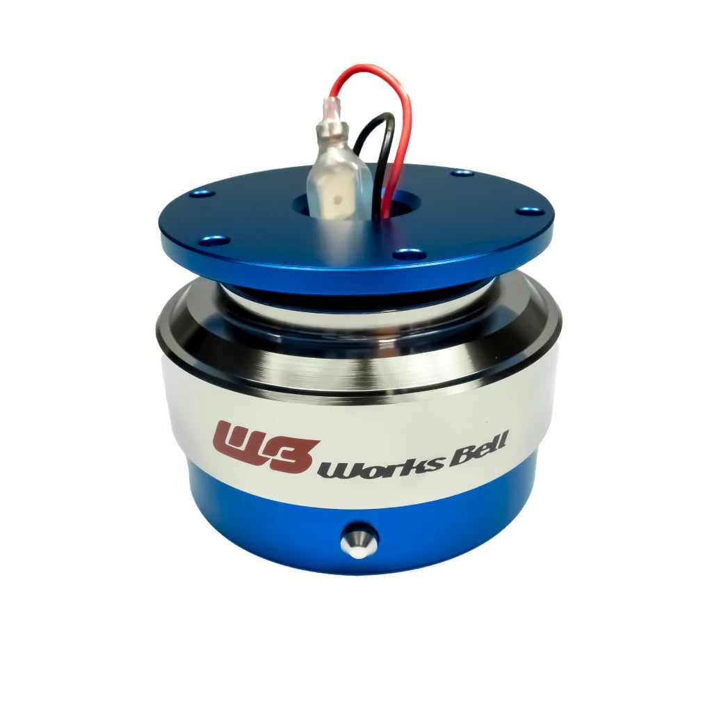 Works Bell RAPFIX 2 Steering Wheel Quick Release System Kit - Bolt-On - Blue