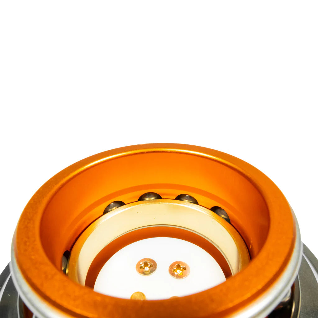 Works Bell RAPFIX 2 Steering Wheel Quick Release System Kit - Bolt-On - Orange