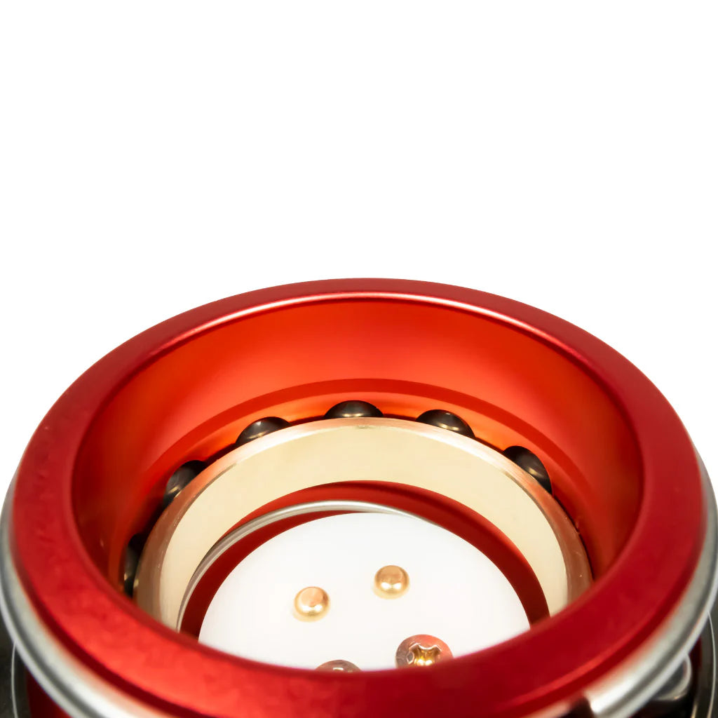 Works Bell RAPFIX 2 Steering Wheel Quick Release System Kit - Bolt-On - Red