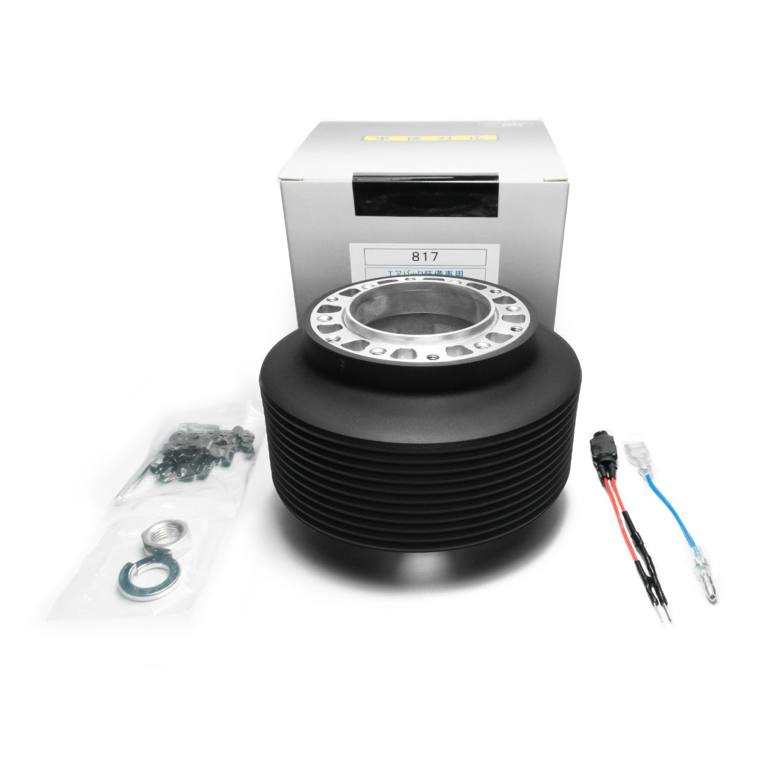 Works Bell Steering Wheel Hub Boss Kit Adapter 817 Mitsubishi Lancer Evolution Evo 5 (V) >1998-1998< With Airbag