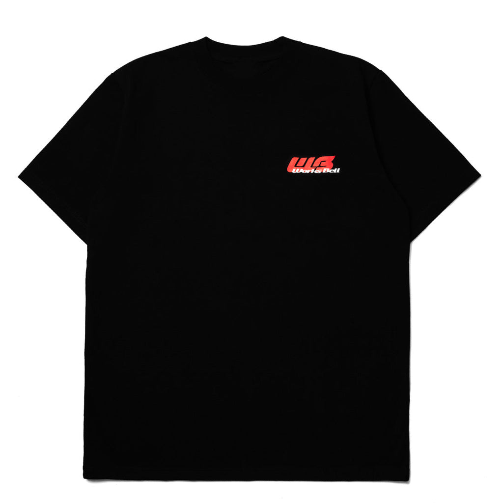 Works Bell T-Shirt - RAPFIX GTC - White & Black