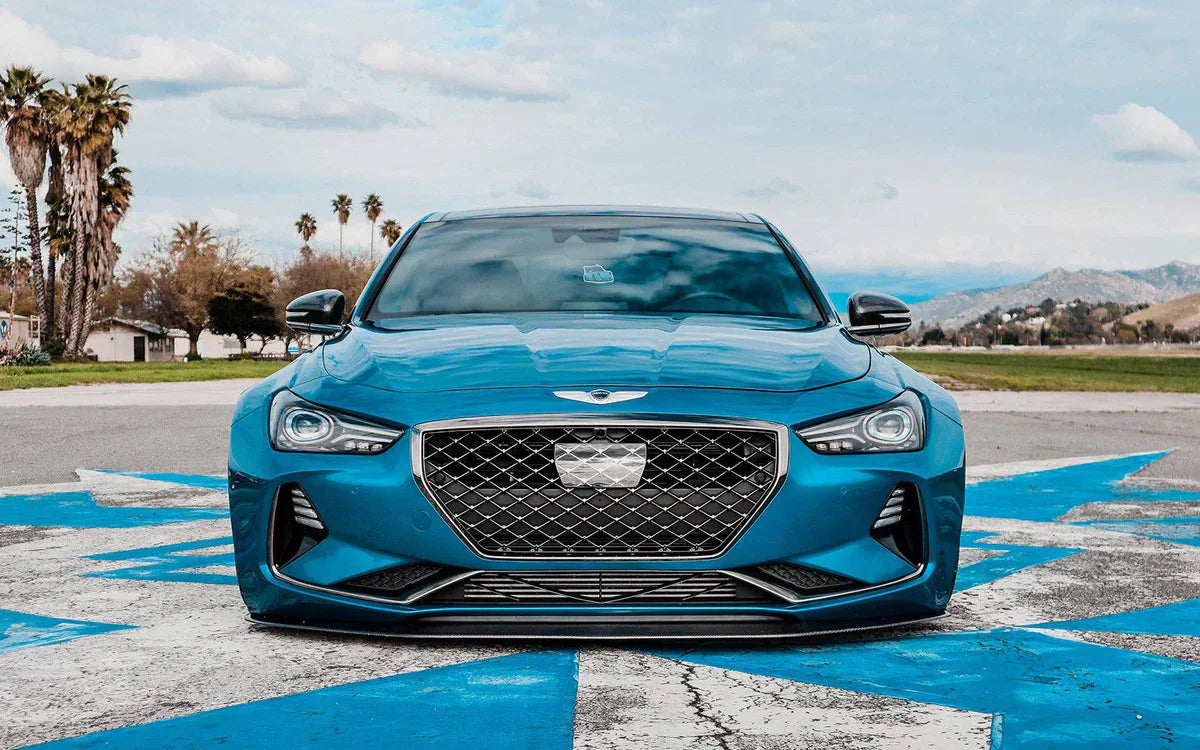 GENESIS G70 CARBON FIBER FRONT LIP V1
