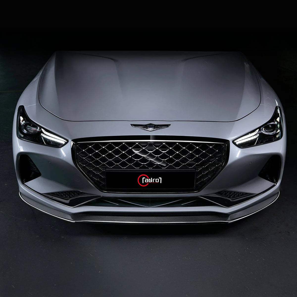 GENESIS G70 CARBON FIBER FRONT LIP V1