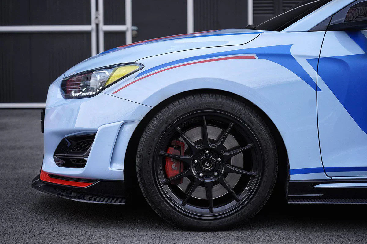 HYUNDAI VELOSTER N CARBON FIBER FRONT LIP V1