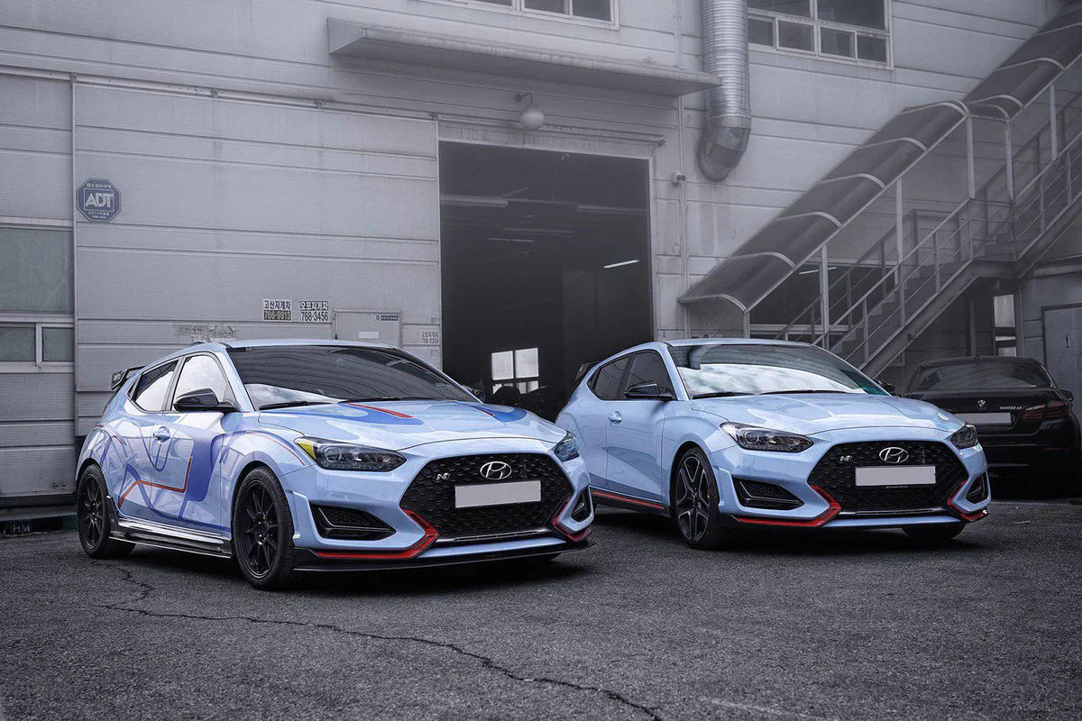 HYUNDAI VELOSTER N CARBON FIBER FRONT LIP V1