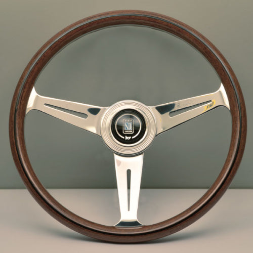 Nardi ND Classic Steering Wheel - Wood Black Spokes 360mm
