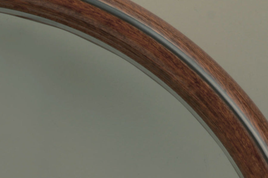 Nardi ND Classic Steering Wheel - Wood Black Spokes 360mm