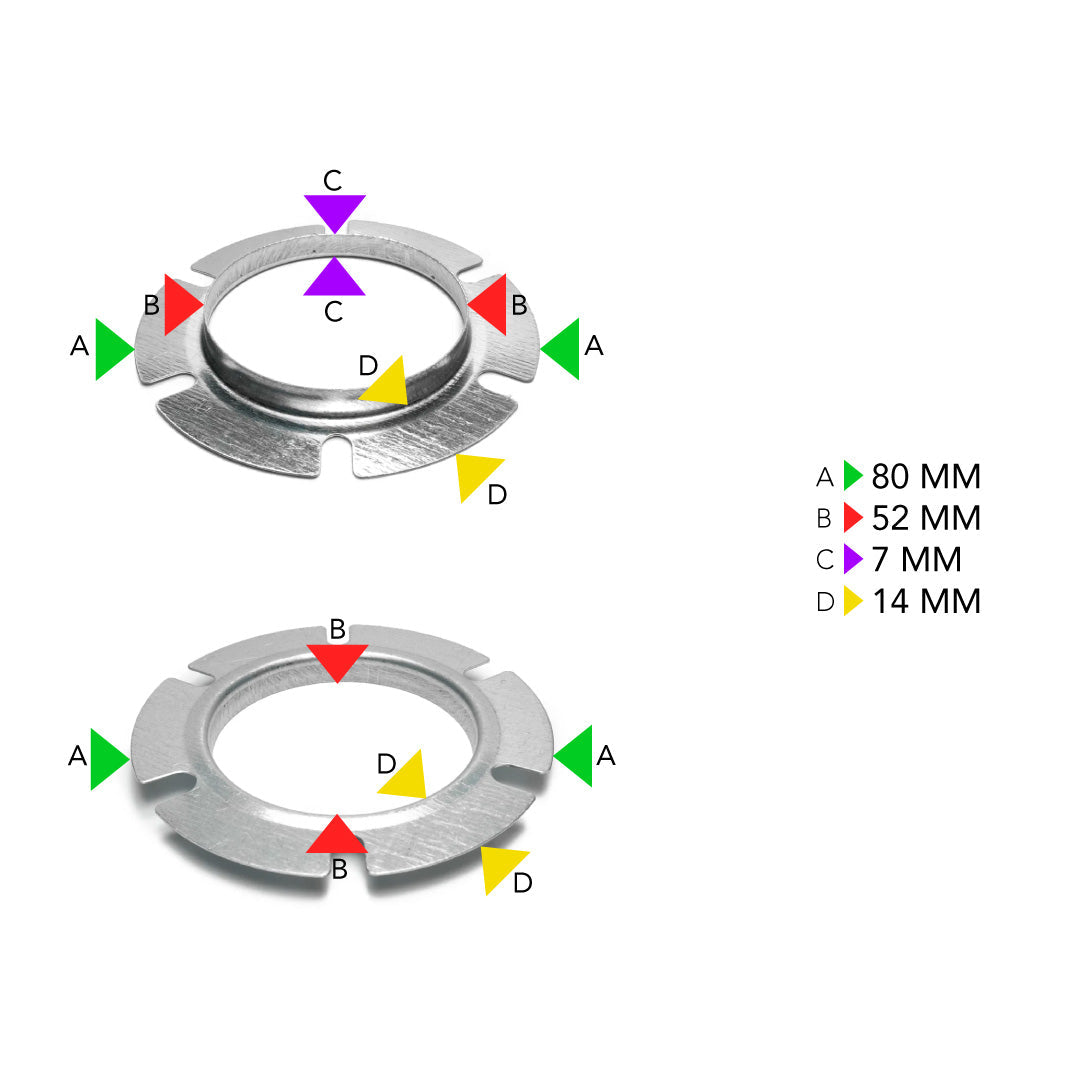 B-G Horn Button Retaining Ring - 52mm