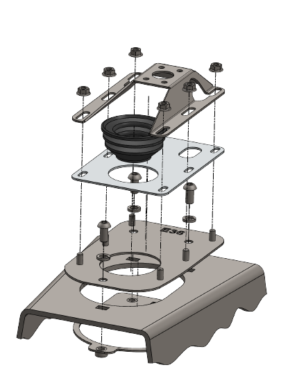 Coolerworx Direct Fit Kit for BMW Short Shifters