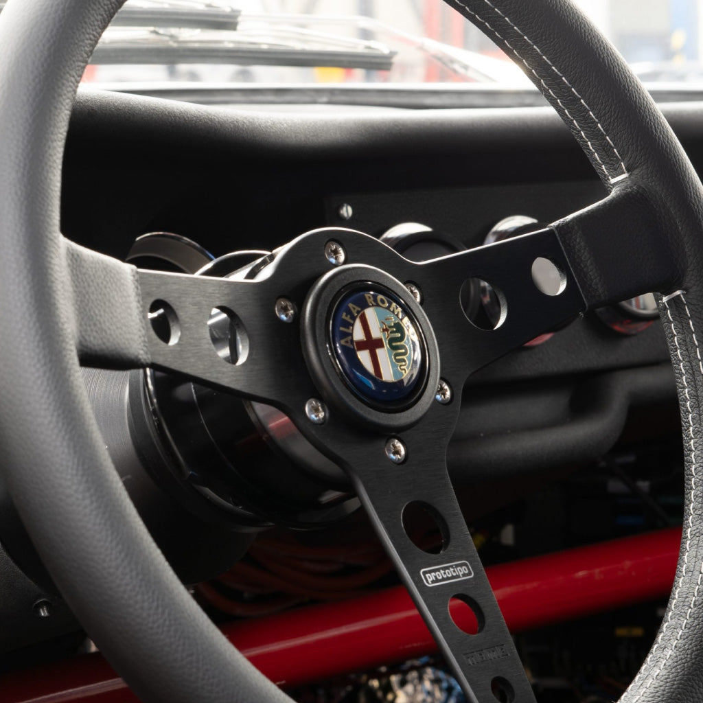 ELLETRO Alfa Romeo Horn Button - Round Lip