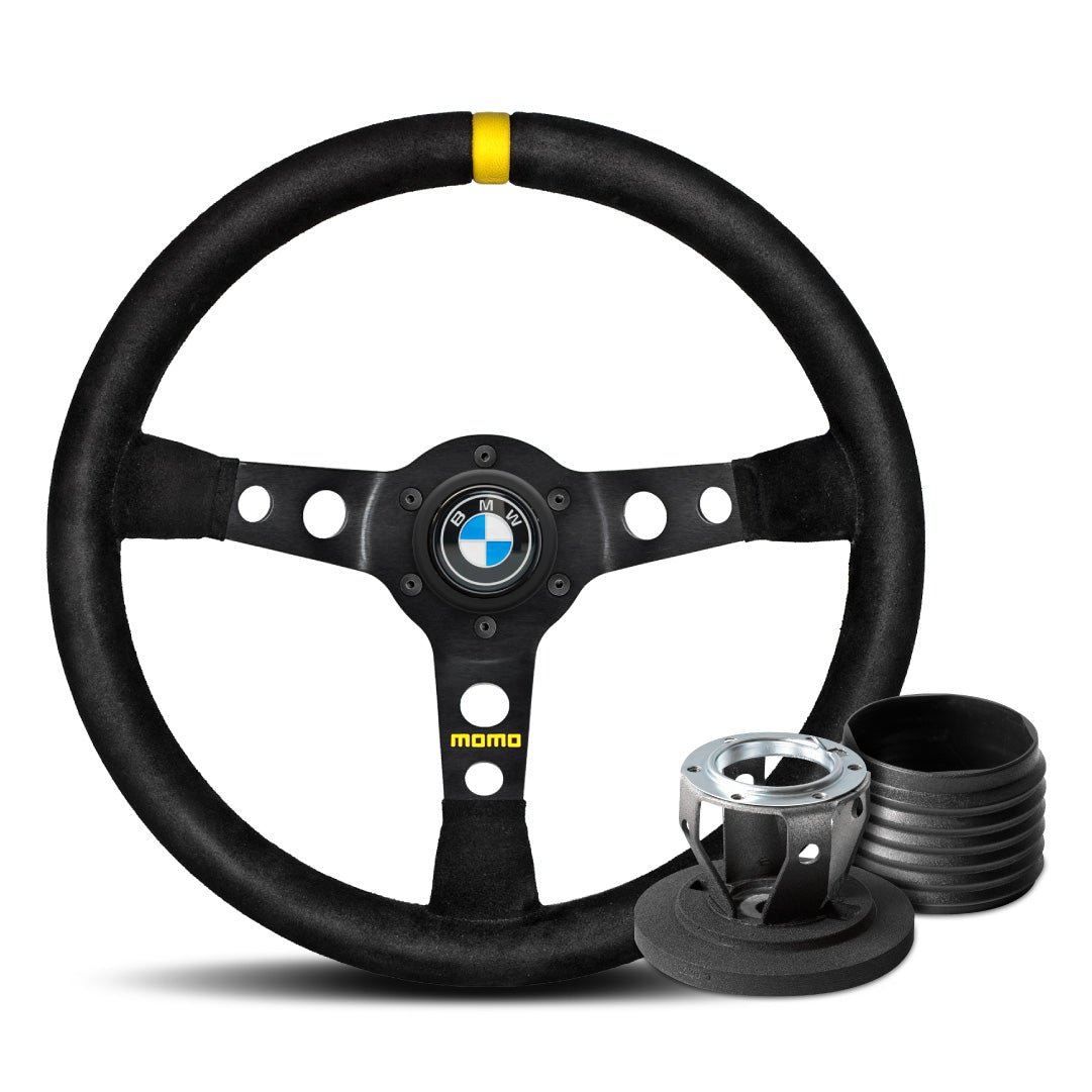 MOMO Mod. 07 Steering Wheel & Hub Adapter Boss Kit For BMW