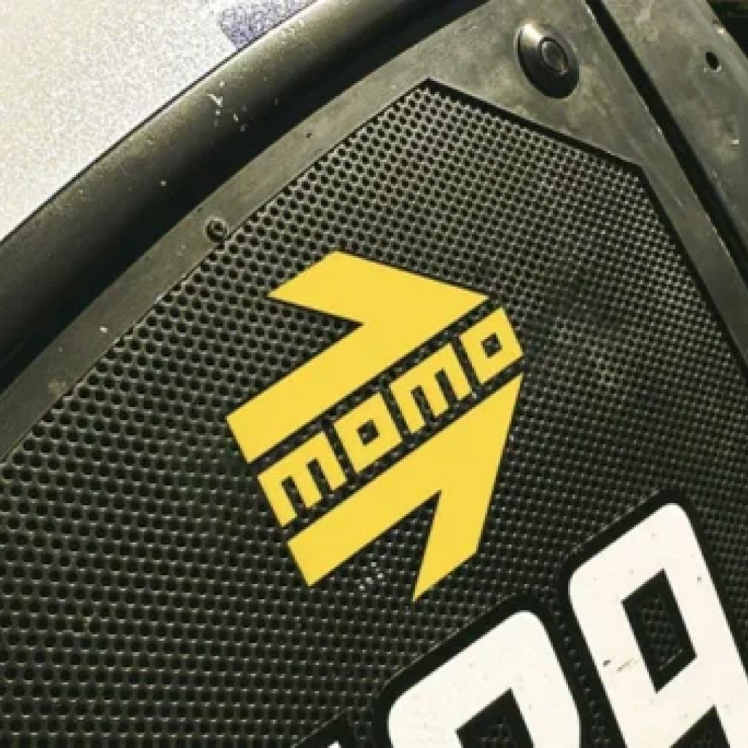 MOMO Arrow Logo Sticker