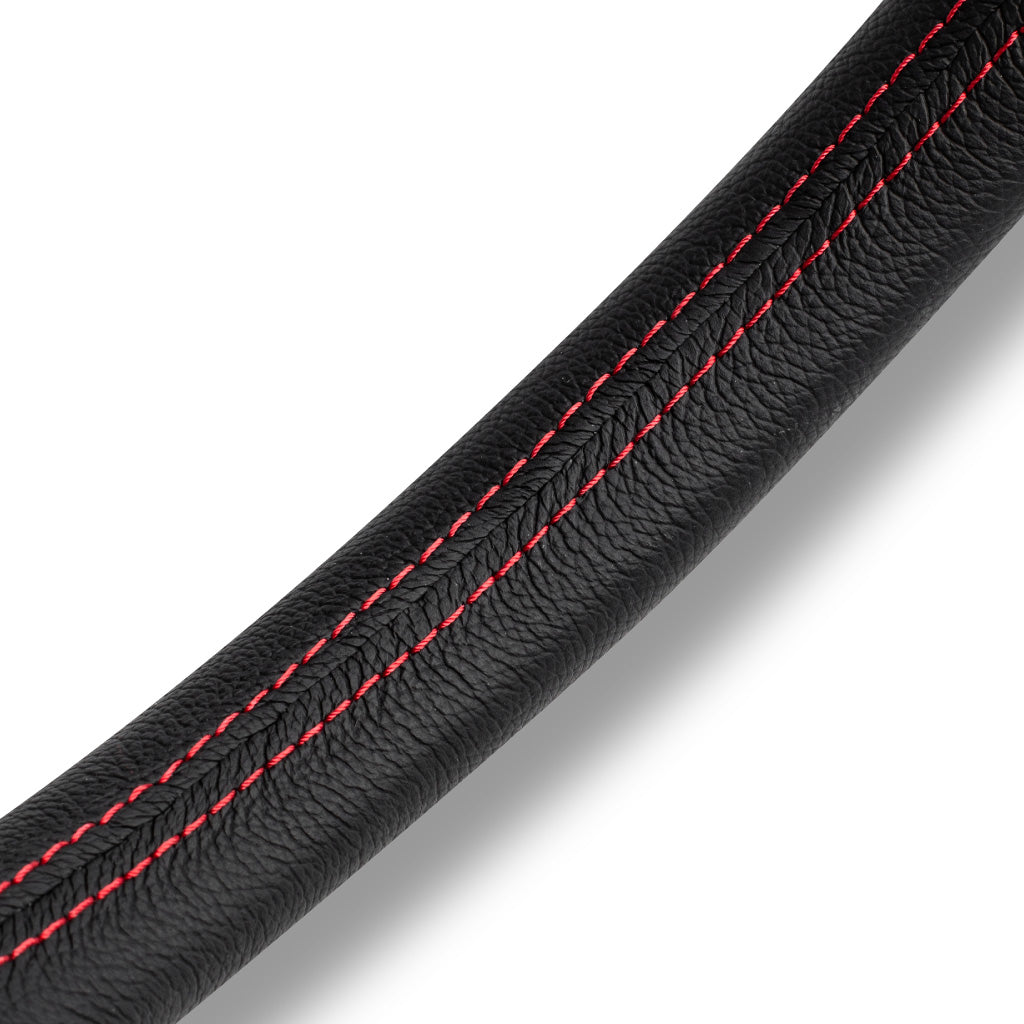 MOMO Tuner Steering Wheel Black Leather Black Spokes 350mm - evilspeed.eu