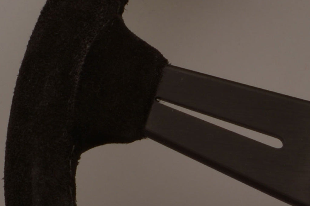 Nardi ND Classic Steering Wheel - Black Suede Black Spokes 340mm