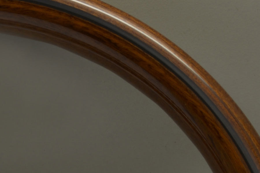 Nardi ND Classic Steering Wheel - Wood Black Spokes 330mm