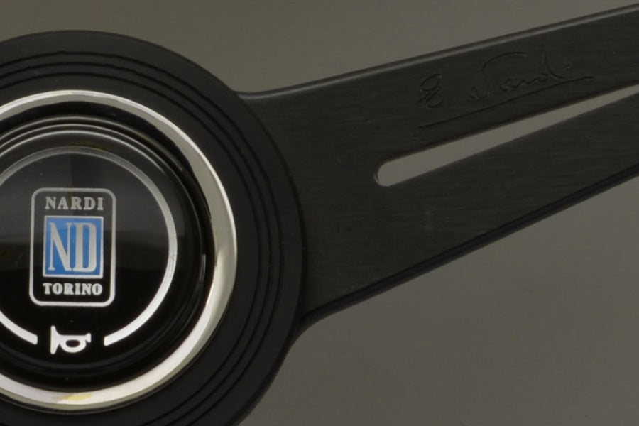 Nardi ND Classic Steering Wheel - Wood Black Spokes 340mm