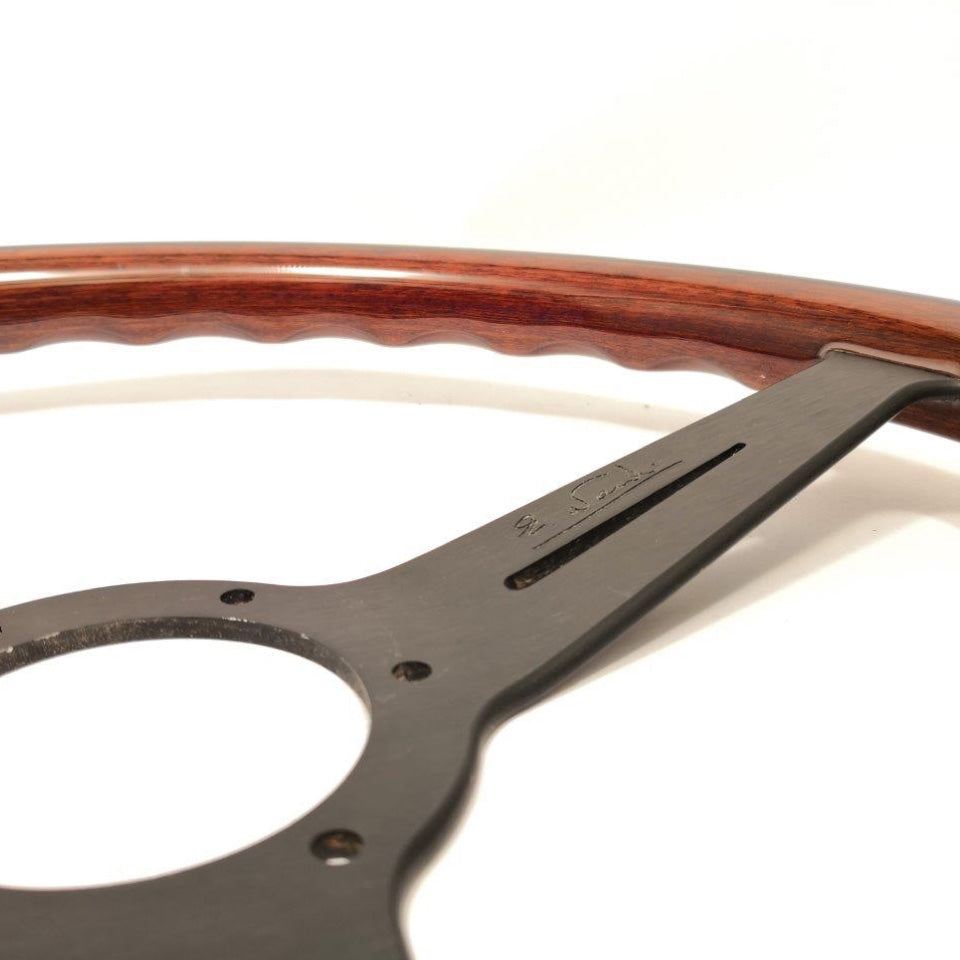 Nardi ND Classic Steering Wheel - Wood Black Spokes 360mm