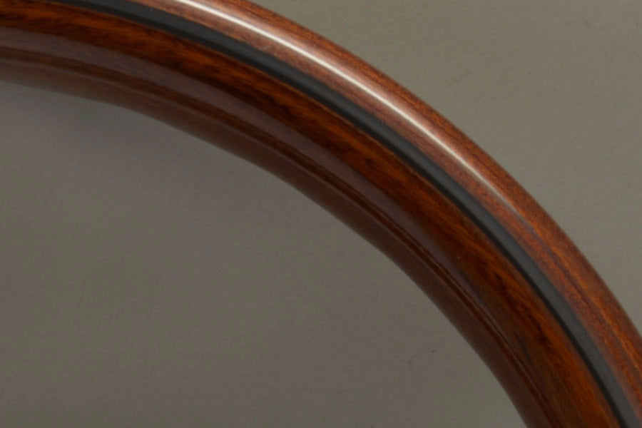 Nardi ND Classic Steering Wheel - Wood Black Spokes 390mm