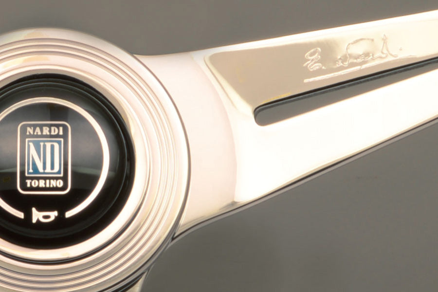 Nardi ND Classic Steering Wheel - Wood Polished Spokes 390mm