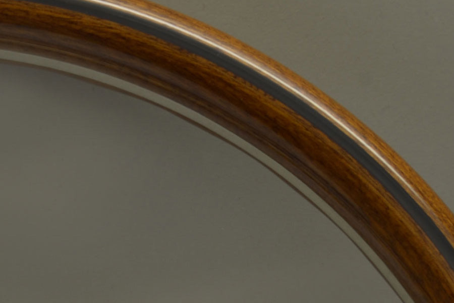 Nardi ND Classic Steering Wheel - Wood Polished Spokes with Holes 360mm