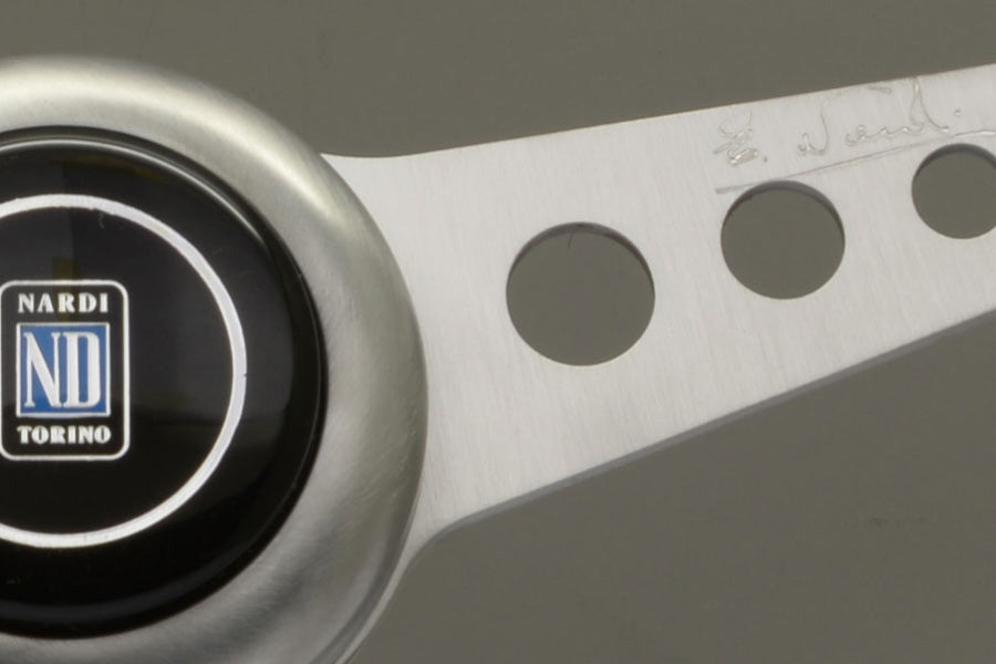 Nardi ND Classic Steering Wheel - Wood Satin Spokes 360mm