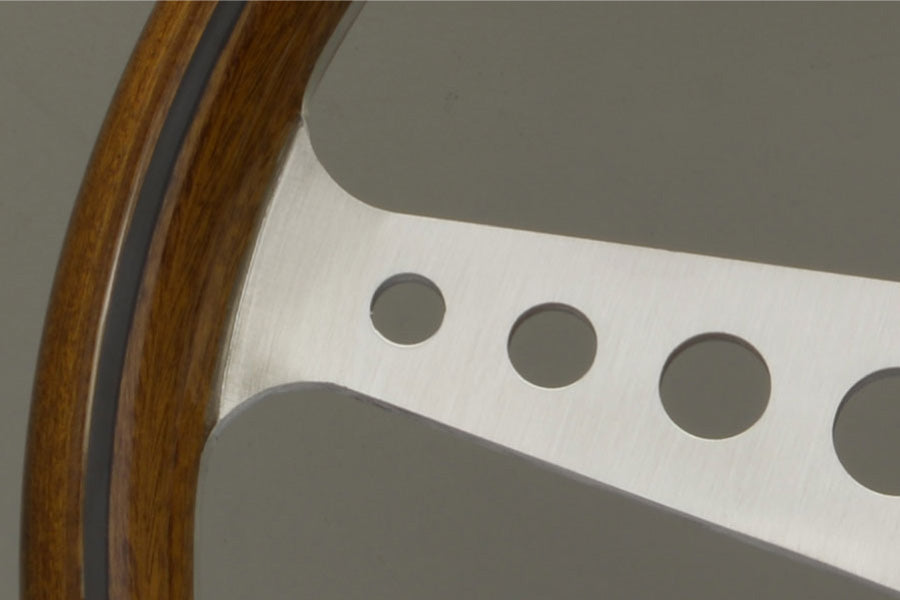 Nardi ND Classic Steering Wheel - Wood Satin Spokes 360mm