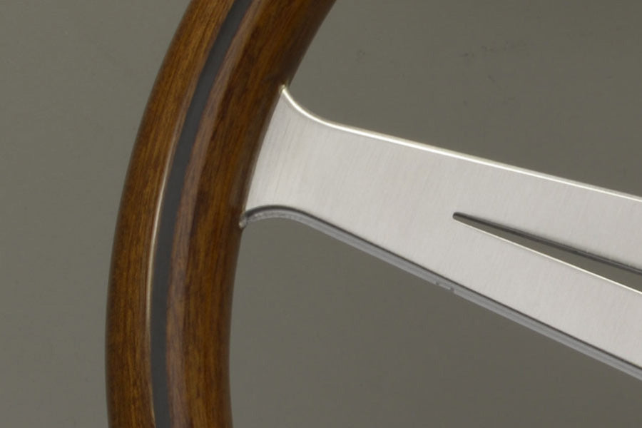 Nardi ND Classic Steering Wheel - Wood Satin Spokes 360mm