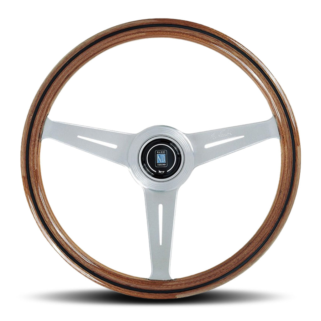 Nardi ND Classic Steering Wheel - Wood Satin Spokes 360mm