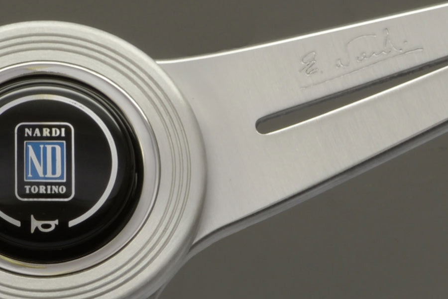 Nardi ND Classic Steering Wheel - Wood Satin Spokes 390mm