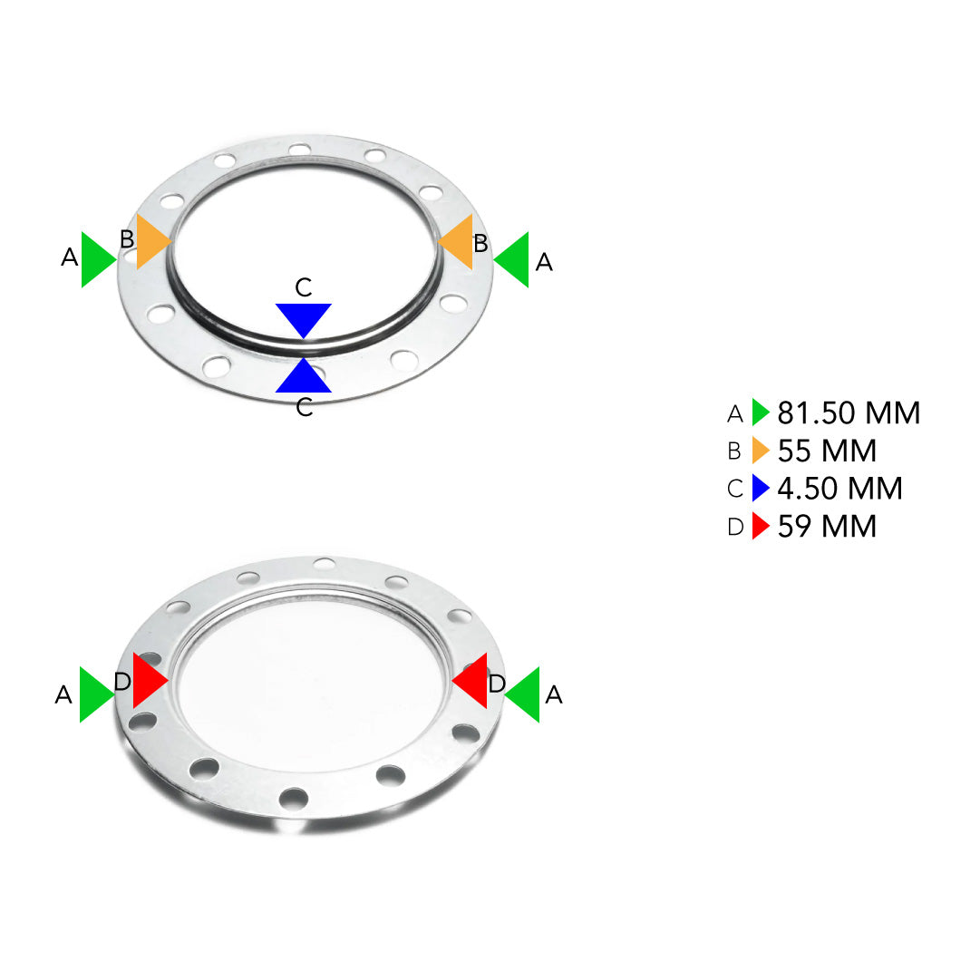 OMP Steering Wheel Hub Boss Kit Horn Button Retaining Ring