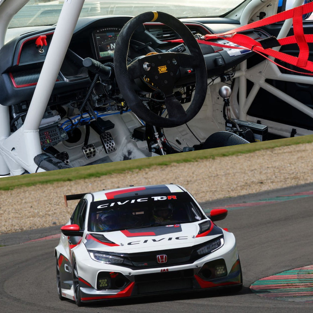 OMP 320 Alu S (Superturismo) Steering Wheel - Black Suede Black Spokes 320mm