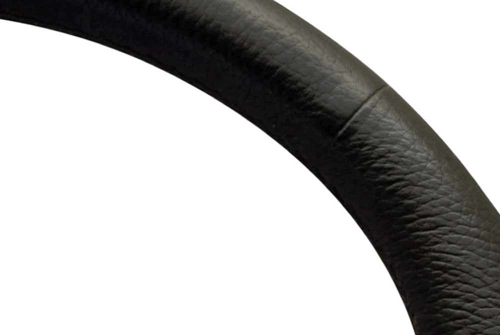 Personal Blitz Steering Wheel - Black Polyurethane Black Spokes 330mm