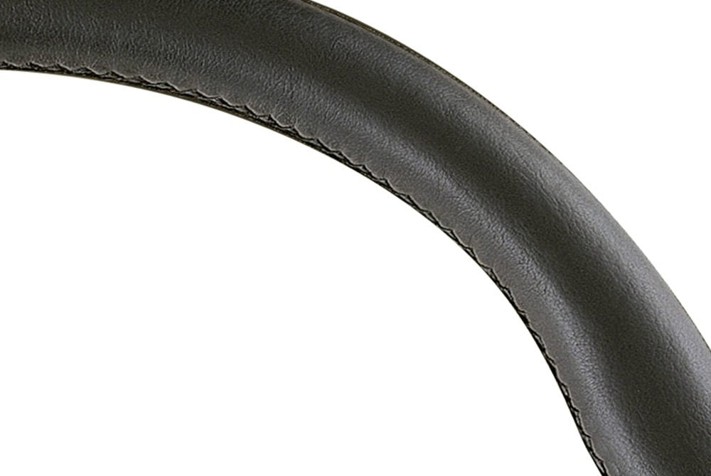 Personal Fitti E3 Steering Wheel - Black Leather Black Spokes 350mm