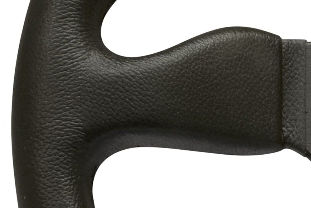 Personal Grinta Steering Wheel - Black Polyurethane Black Spokes 350mm