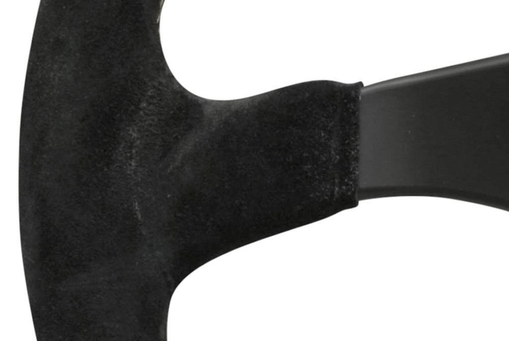 Personal Trophy Steering Wheel - Black Leather Black Spokes 350mm