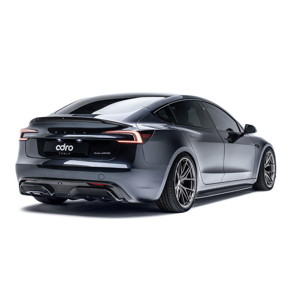 TESLA MODEL 3 HIGHLAND CARBON FIBER REAR DIFFUSER