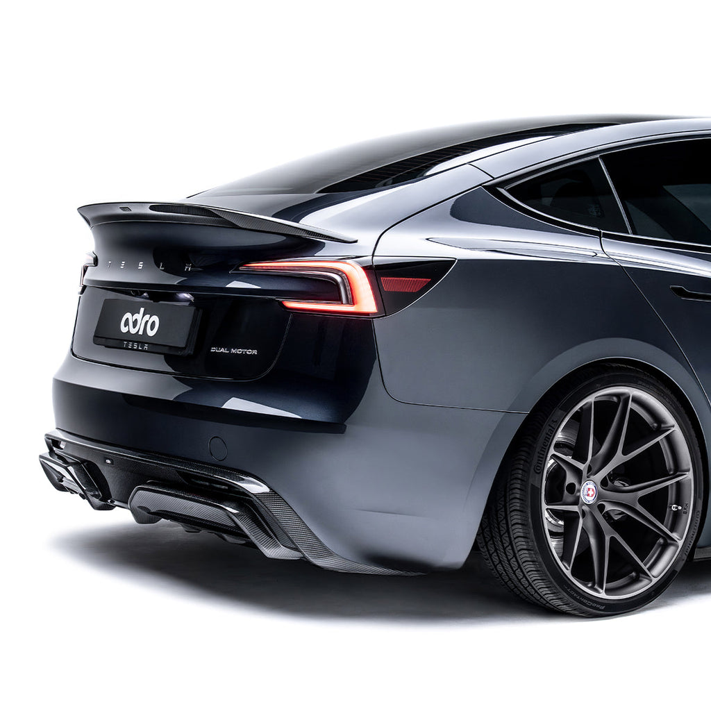 TESLA MODEL 3 HIGHLAND CARBON FIBER REAR DIFFUSER